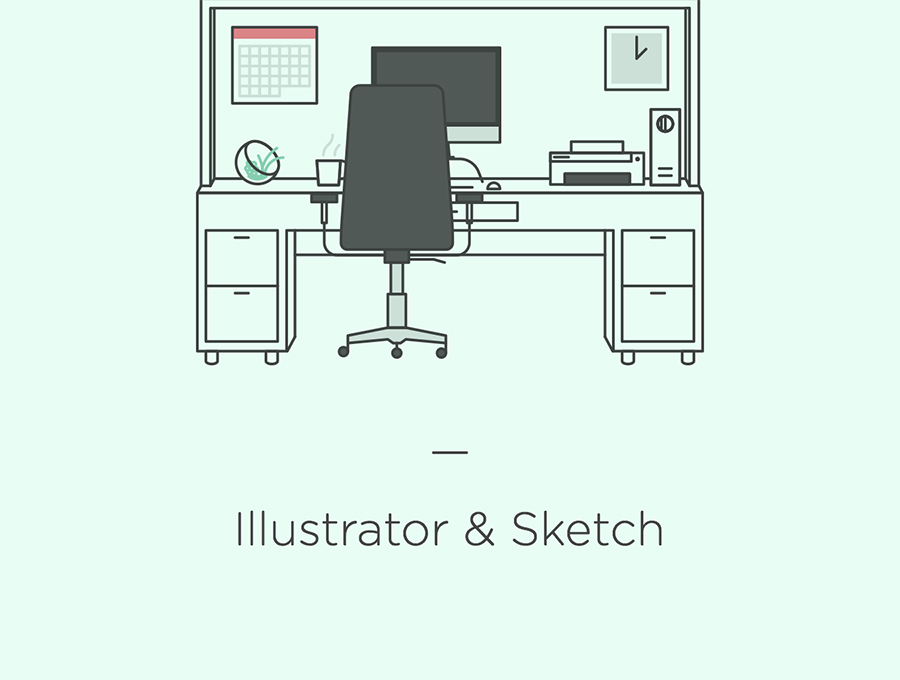 Workspace Illustration Kit