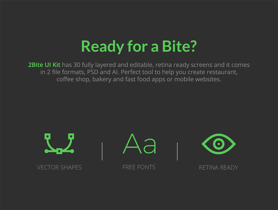 2Bite UI Kit