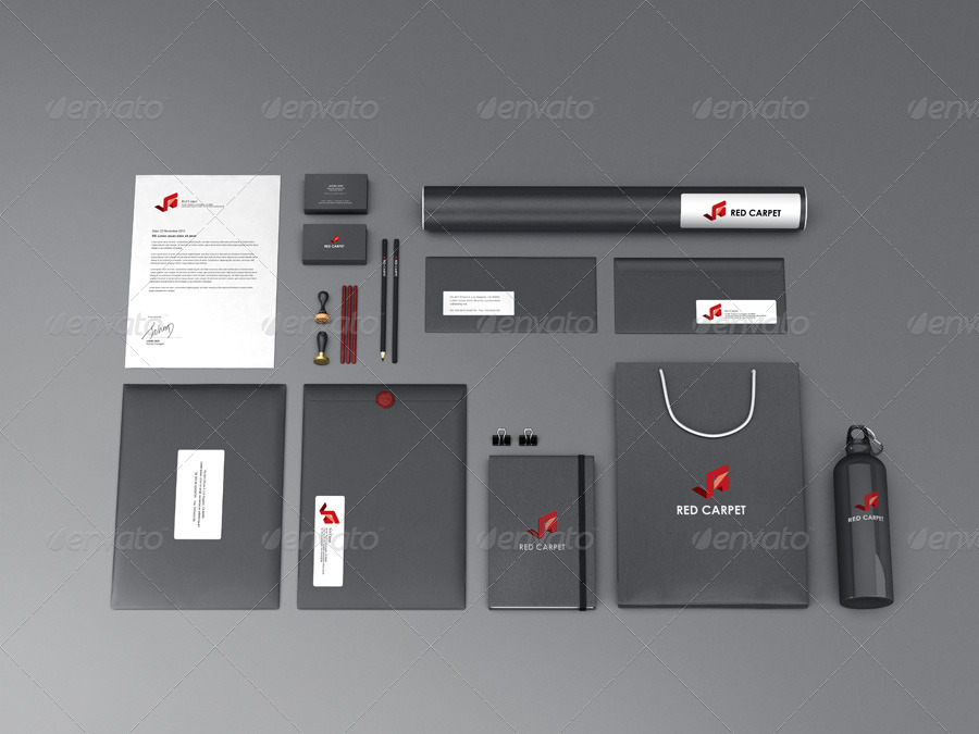 VI提案贴图Stationery Branding Mock