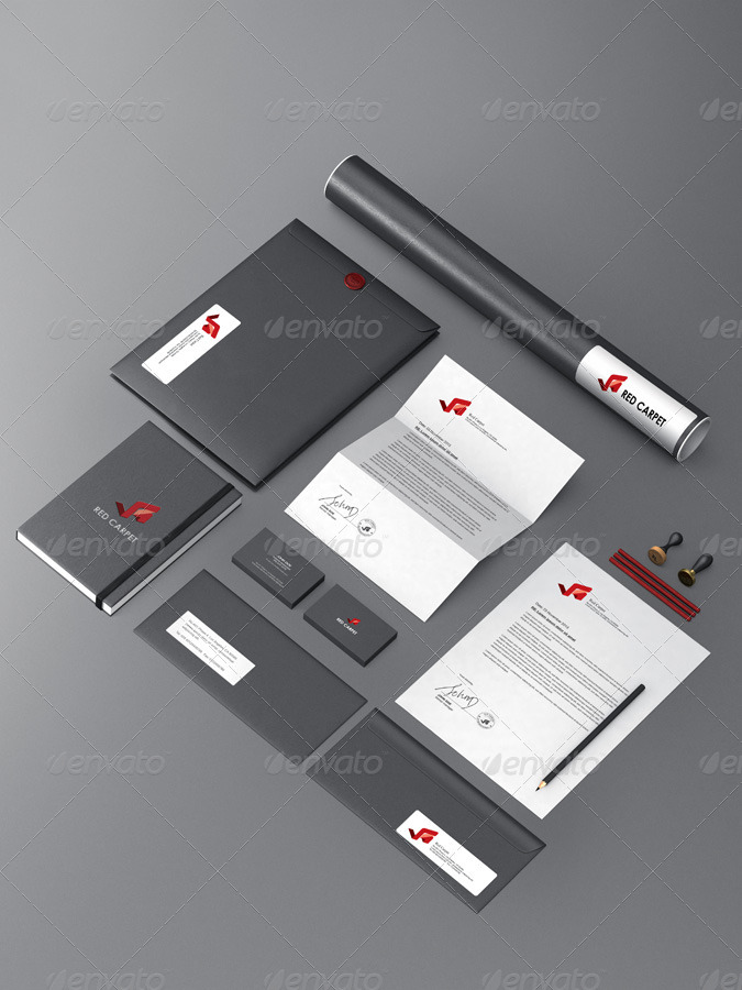 VI提案贴图Stationery Branding Mock