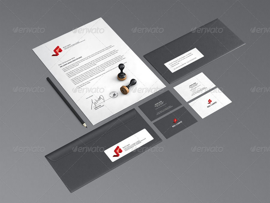 VI提案贴图Stationery Branding Mock