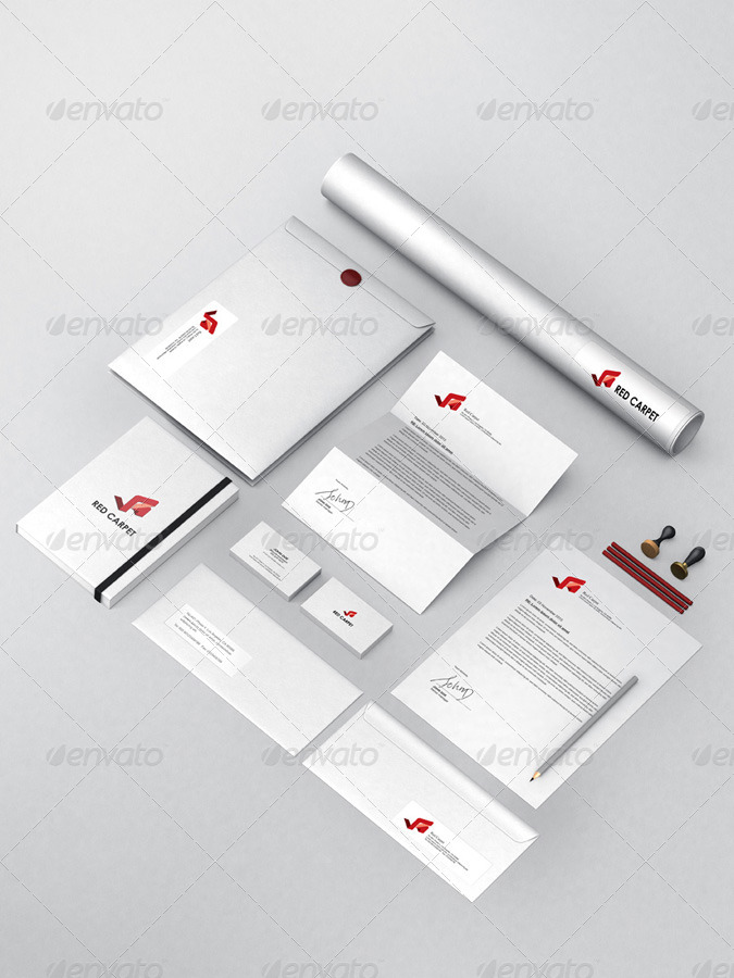 VI提案贴图Stationery Branding Mock