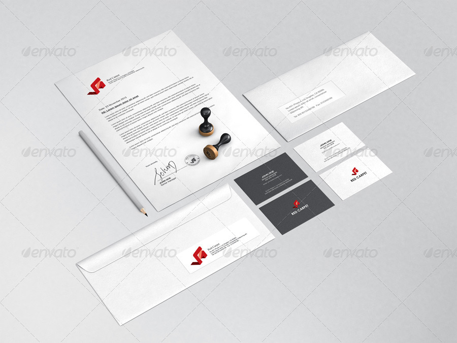 VI提案贴图Stationery Branding Mock