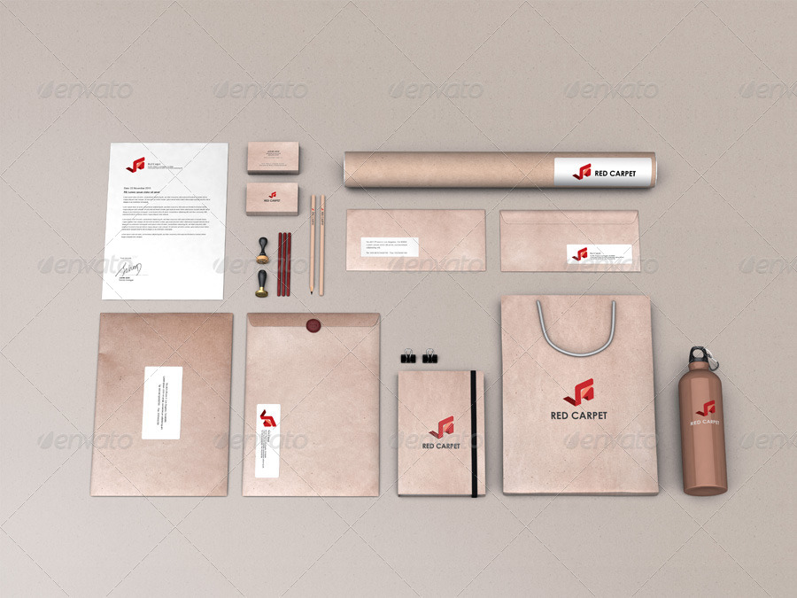 VI提案贴图Stationery Branding Mock