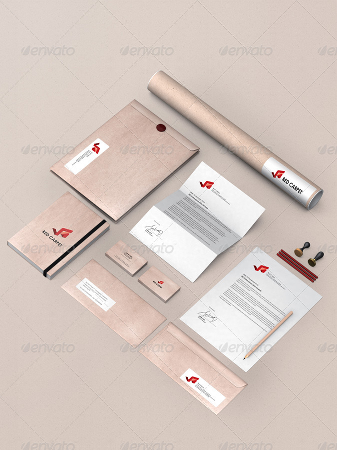 VI提案贴图Stationery Branding Mock