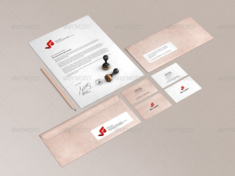 VI提案贴图Stationery Branding Mock