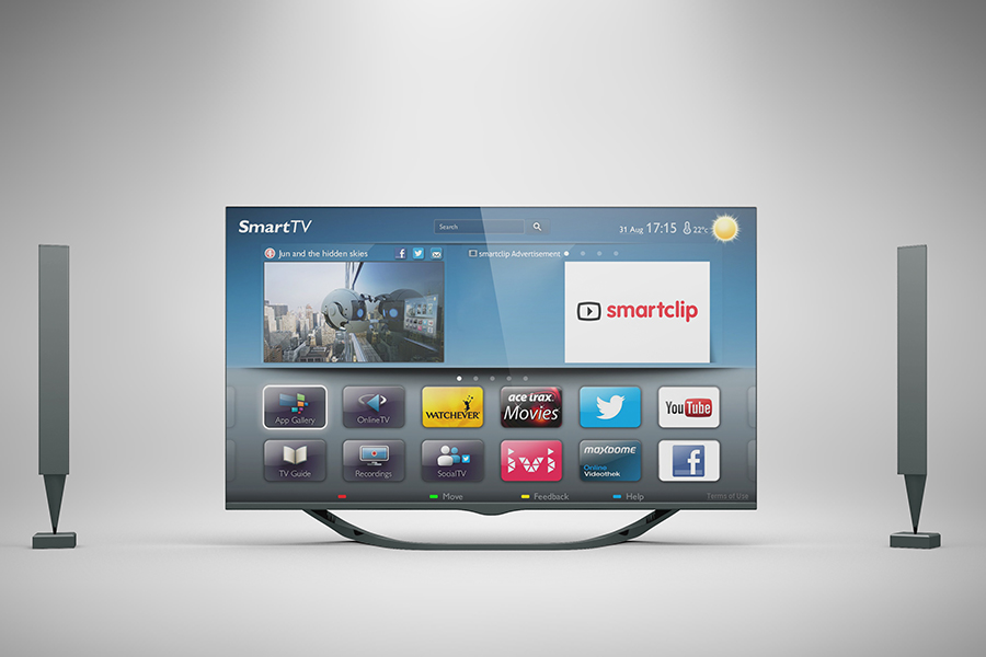 电视界面展示模型 Bundle Smart Tv