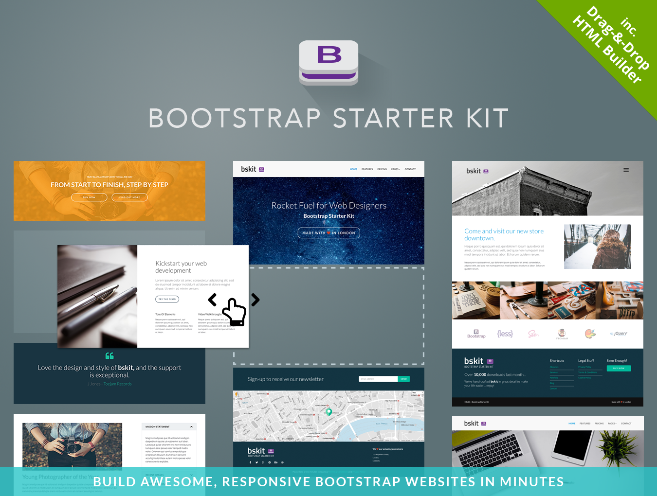 启动响应404设计页面Bootstrap Starter K
