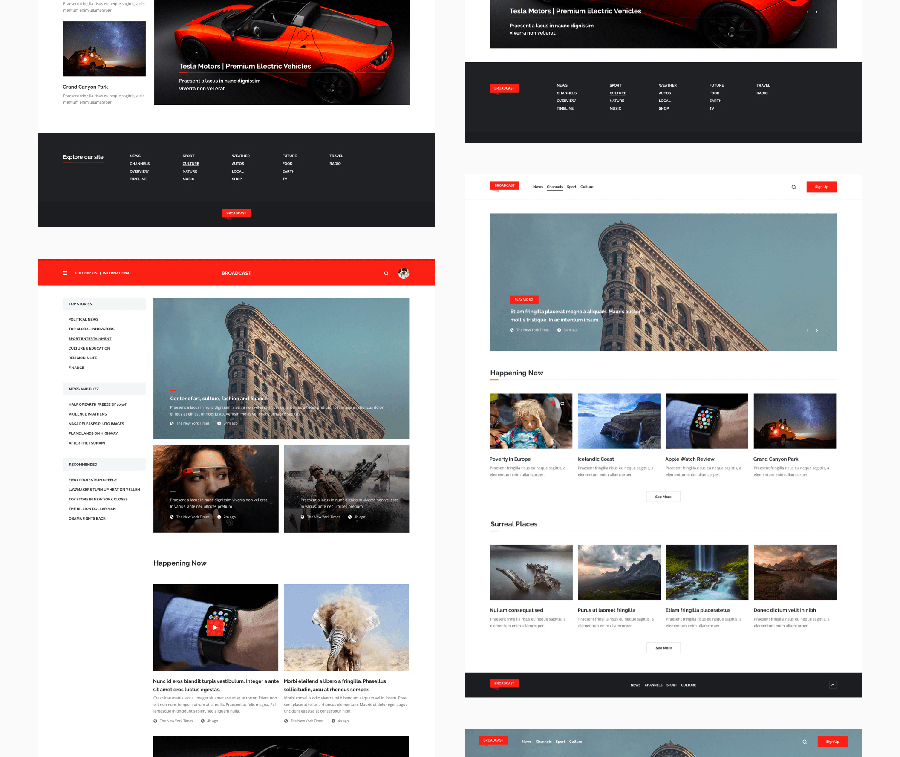 WebUI工具包Broadcast Web UI Kit #