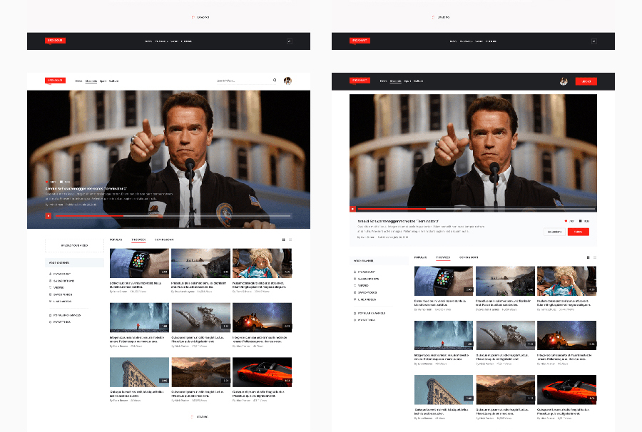 WebUI工具包Broadcast Web UI Kit #