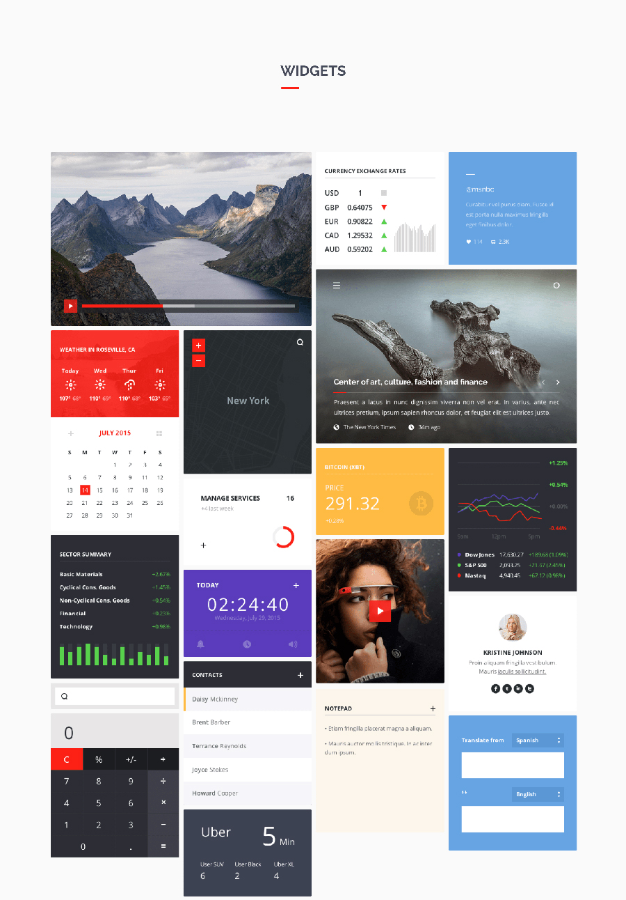 WebUI工具包Broadcast Web UI Kit #