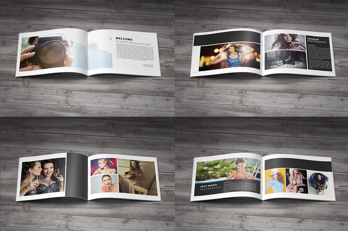 摄影手册模版Photography Brochure #33