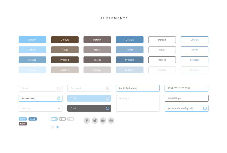 梦幻UI工具包Dreamy UI Kit #689427