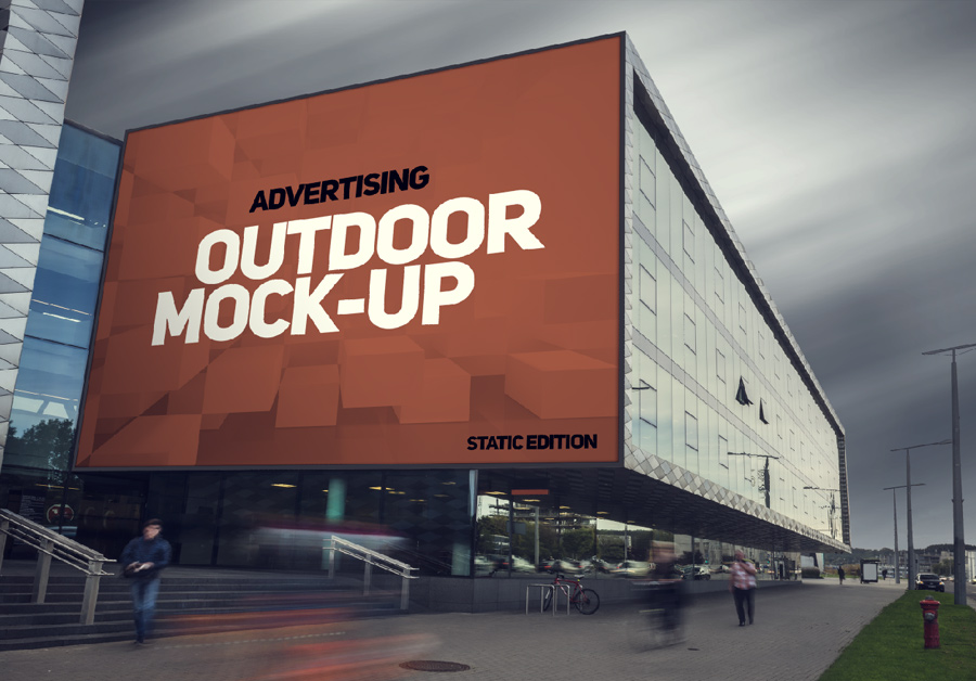 户外广告演示Animated Outdoor Adverti