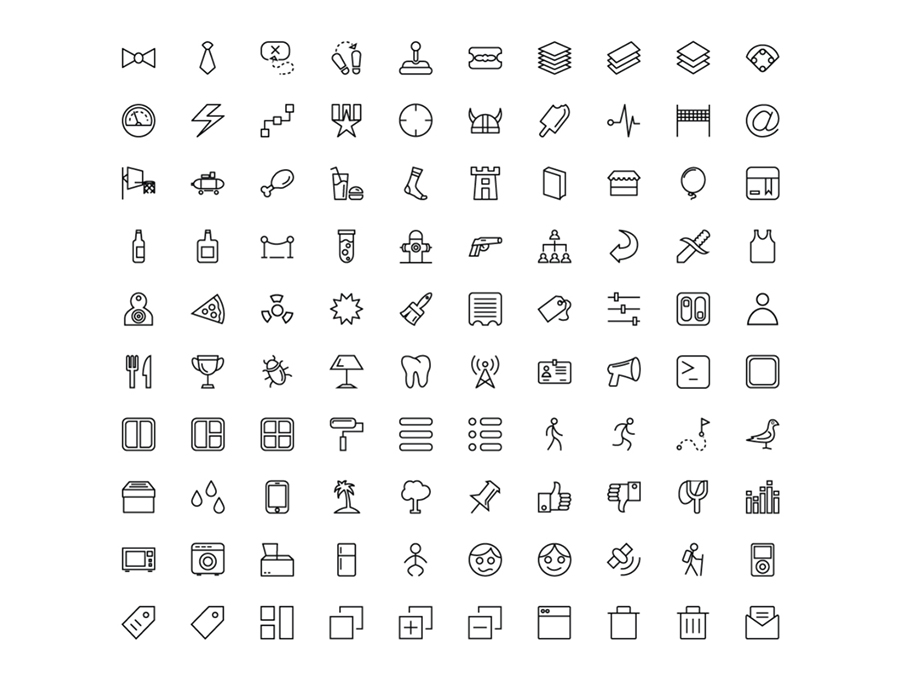 1430 Line Icons