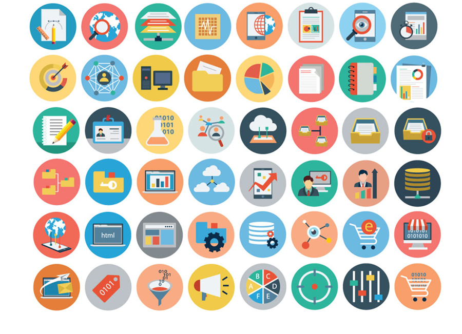 2100+ CS Flat Icons