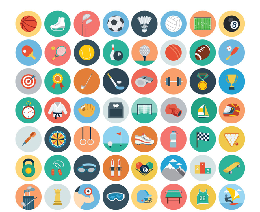 2100+ CS Flat Icons