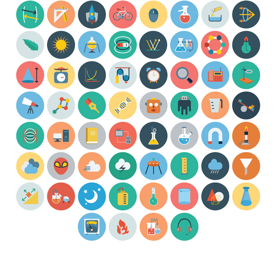 2100+ CS Flat Icons