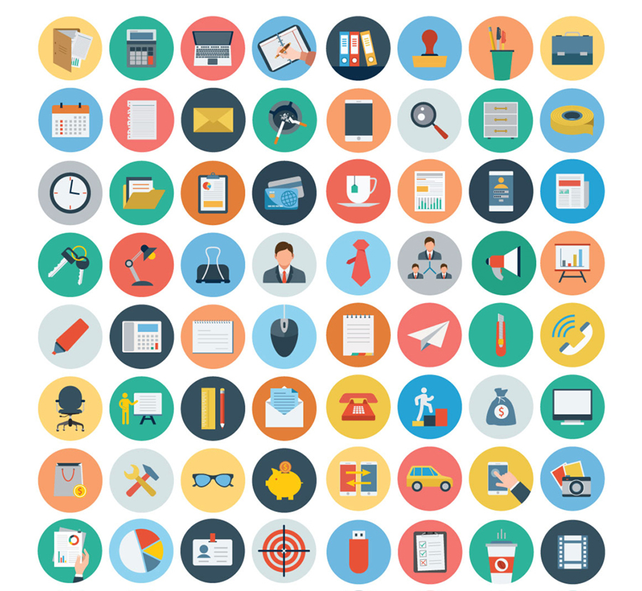 2100+ CS Flat Icons