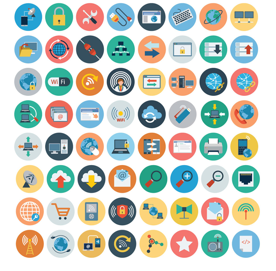 2100+ CS Flat Icons