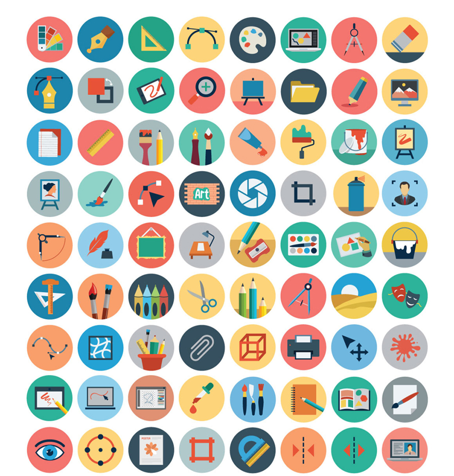 2100+ CS Flat Icons