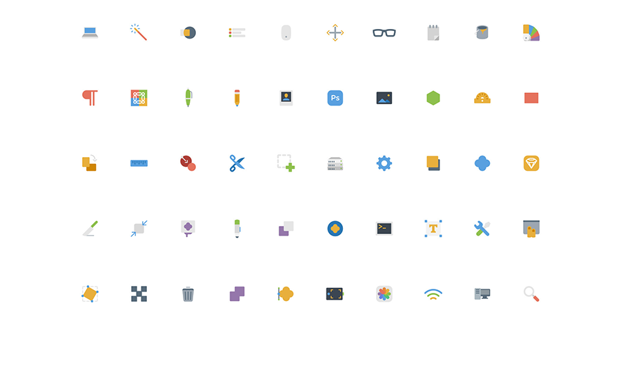 线性风格图标合集Geekies Icon Set