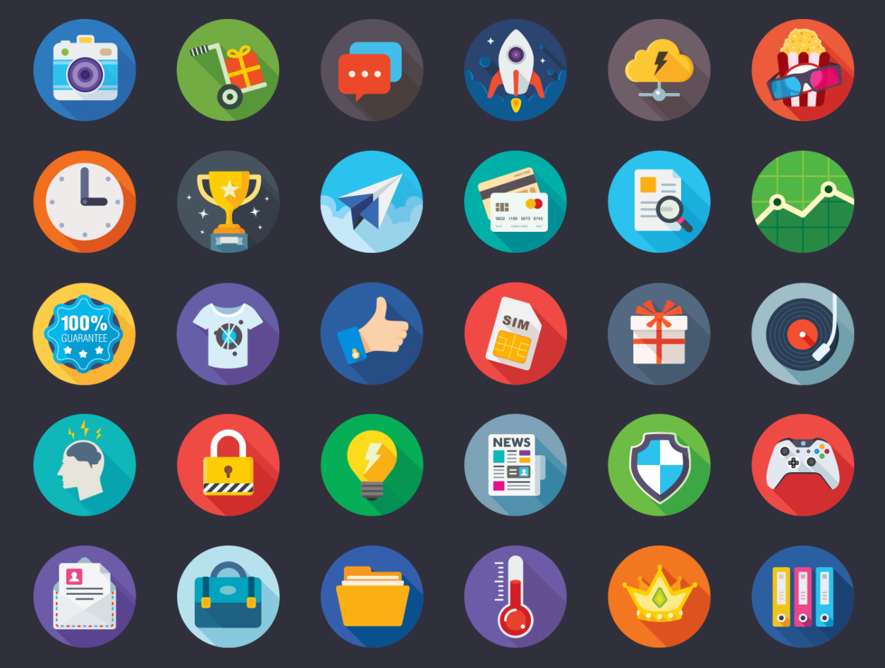 Luchesa Flat Icons