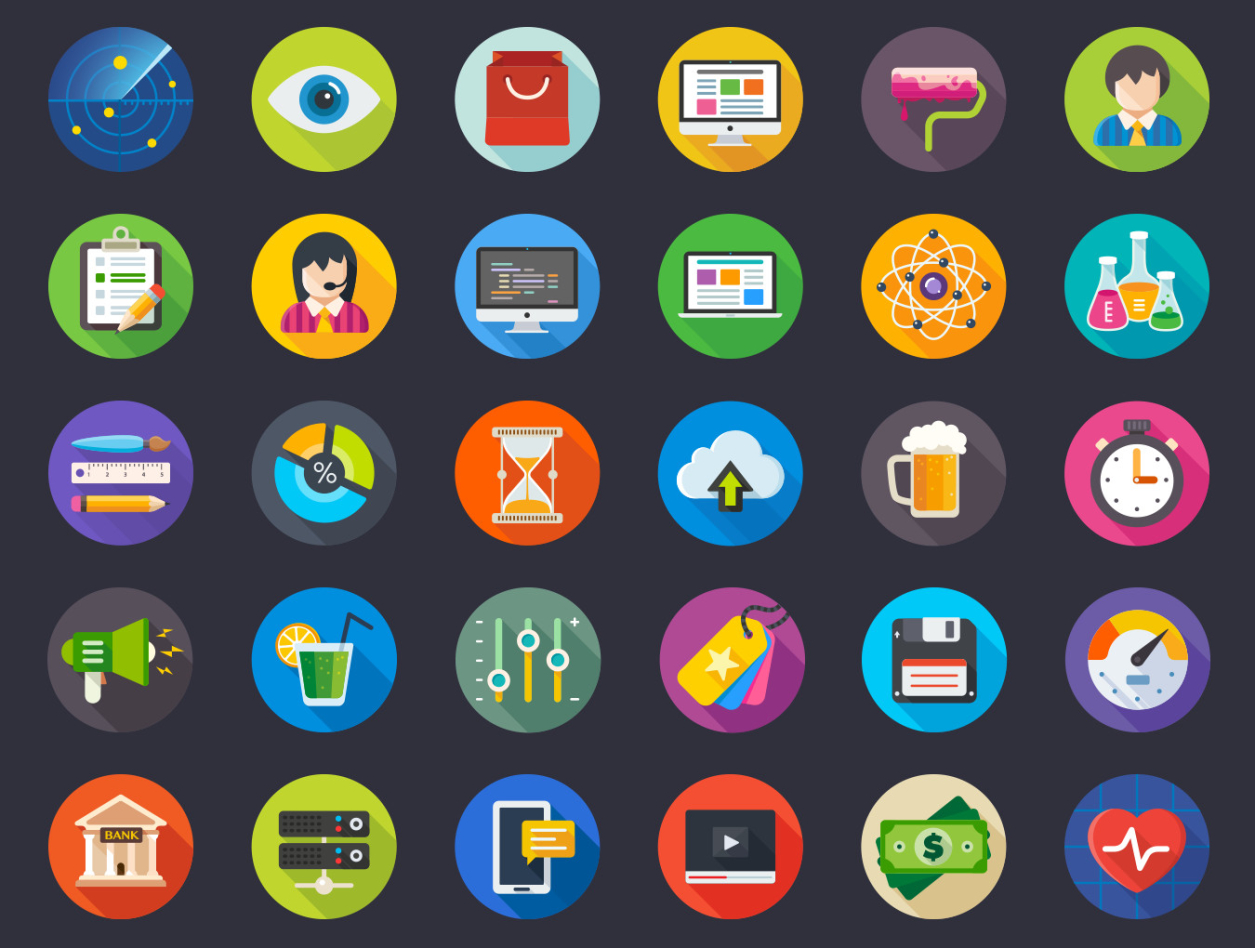 Luchesa Flat Icons