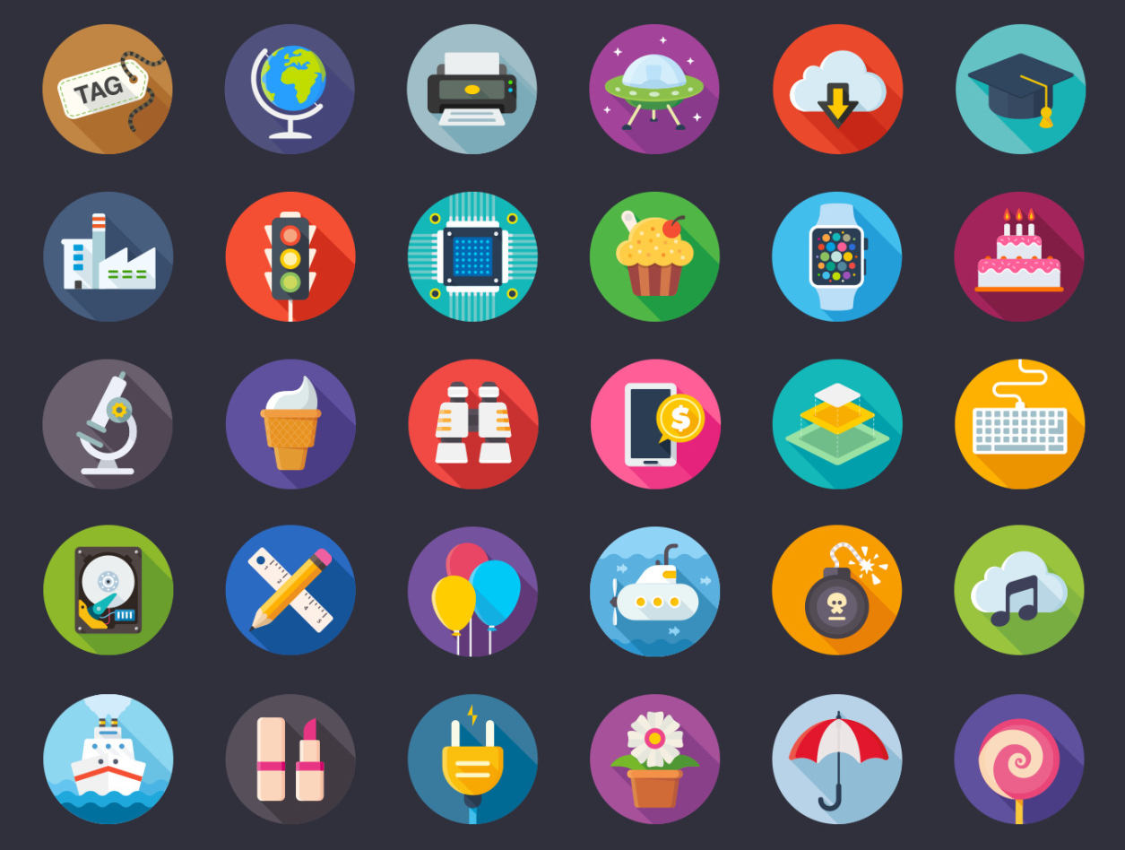 Luchesa Flat Icons