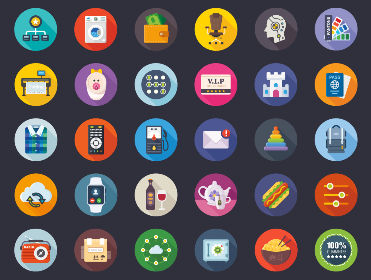 Luchesa Flat Icons