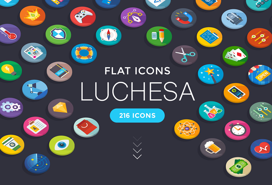 Luchesa Flat Icons