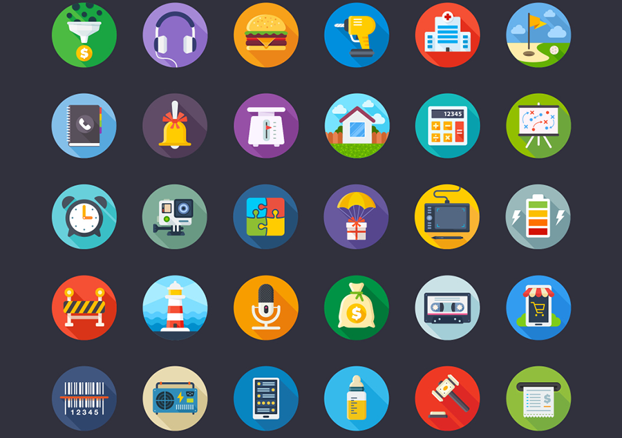 Luchesa Flat Icons