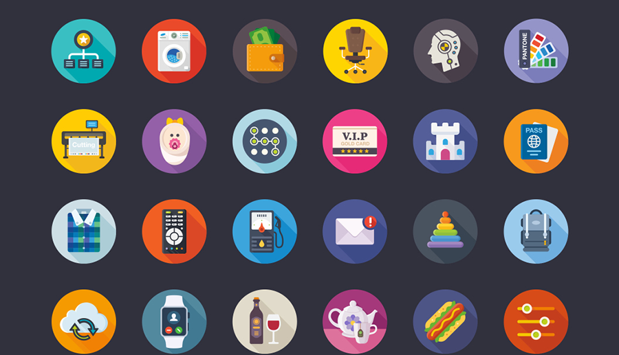 Luchesa Flat Icons