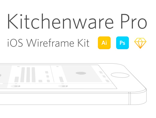 Kitchenware Pro: iOS Wireframe