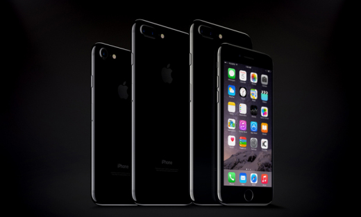 iPhone 7 & 7 Plus 黑色苹果手机样机