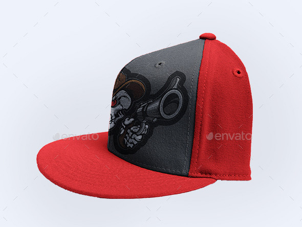 鸭舌帽贴图模板Baseball Cap