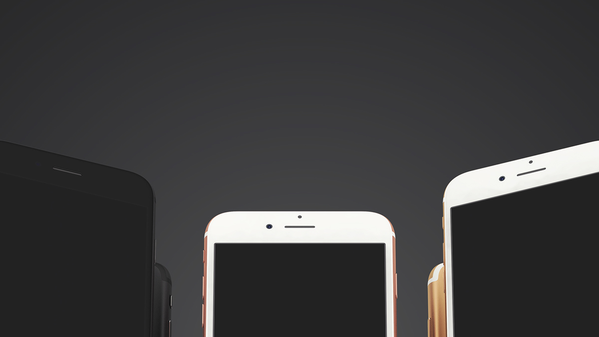 iPhone 7 UI 展示样机模板Mockup