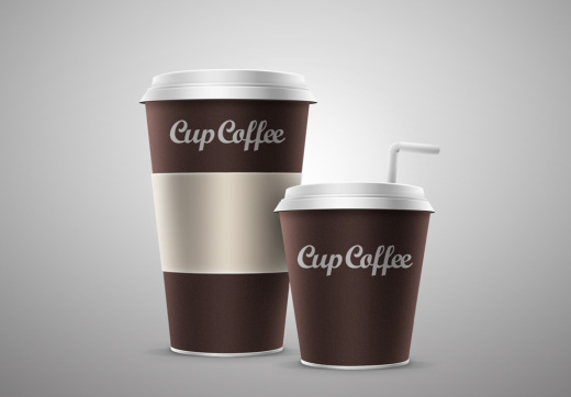 咖啡杯样机 Coffee cup-MockUp #16101