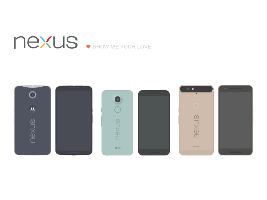nexus智能手机贴图样机Nexus smartphoneF