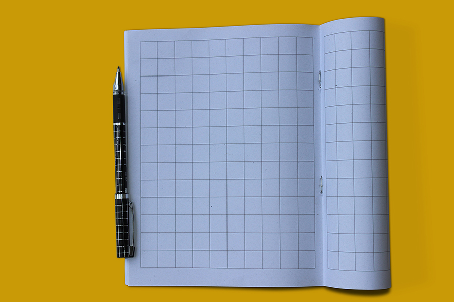 素描本模型PSD贴图模板Sketch Book Ver. 2