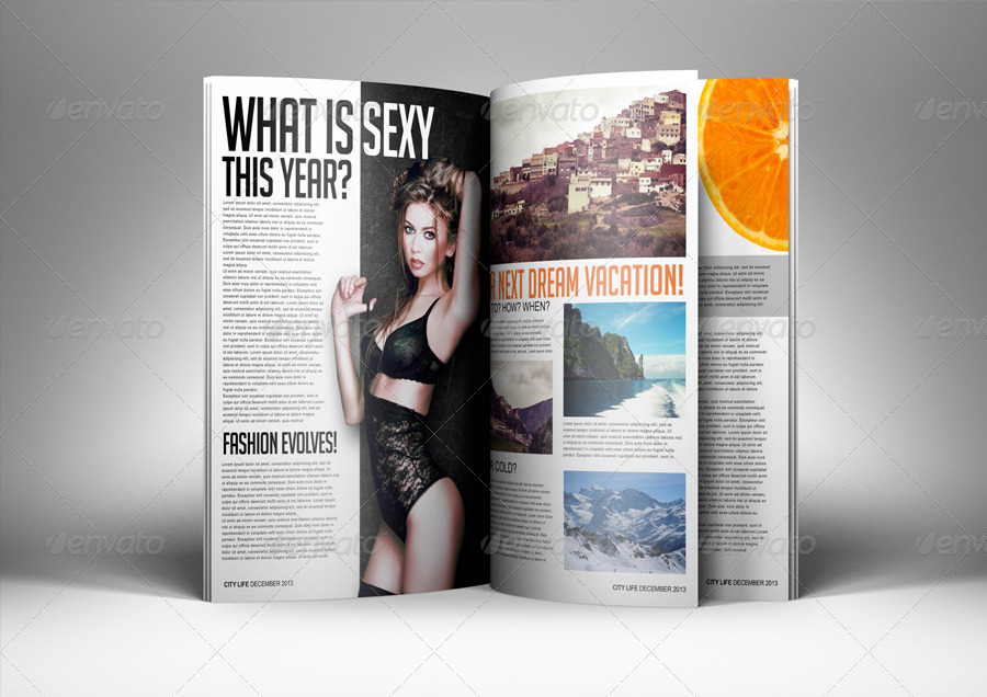 书籍杂志模型PSD贴图模板Photorealistic Ma