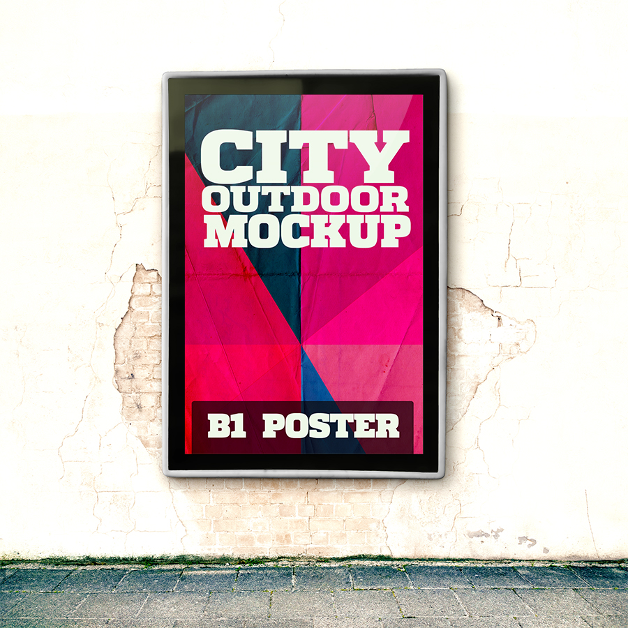 City Outdoor Mock-Up Pack #475