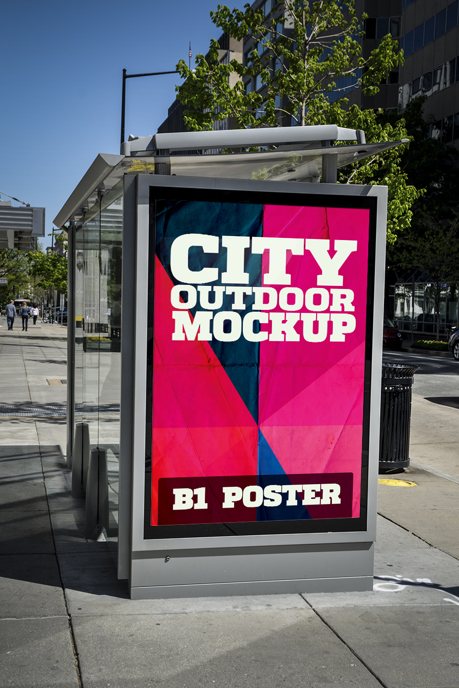 City Outdoor Mock-Up Pack #475