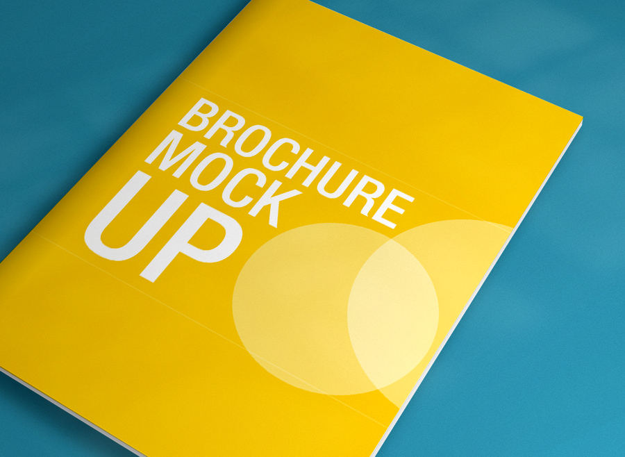书籍杂志PSD贴图模板Brochure Mock-up Vo
