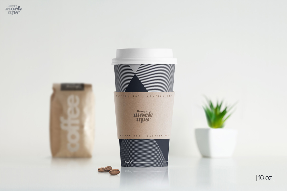 Paper Hot Cup Mockup Vol006 纸杯