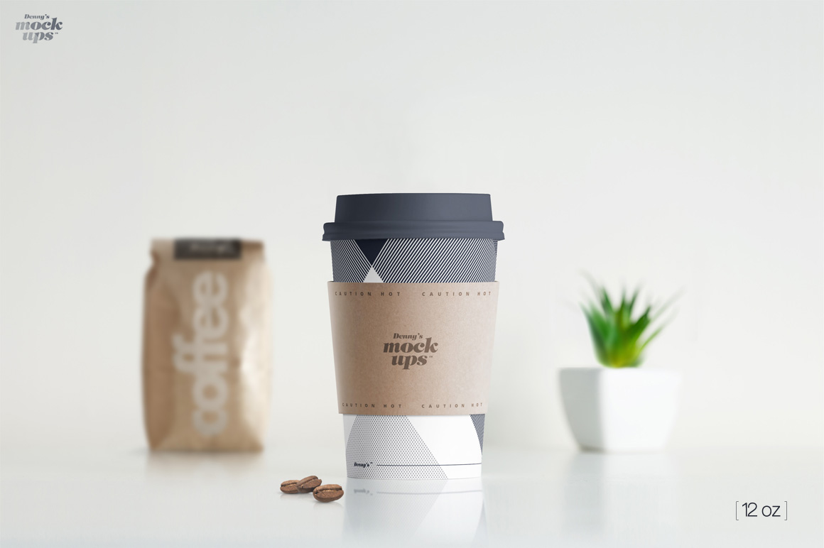 Paper Hot Cup Mockup Vol006 纸杯