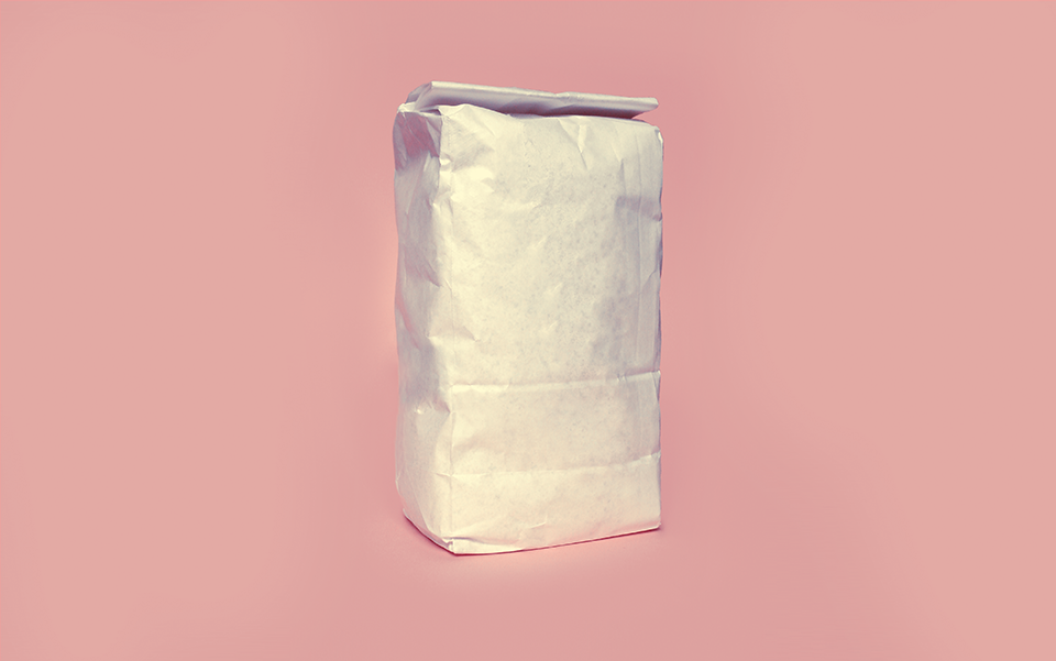 Flour Bag Mockup面粉食品袋包装模板