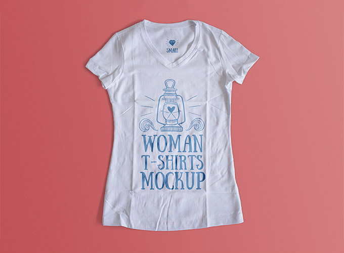Woman T-Shirt Vol023 女性T恤广告衫贴图