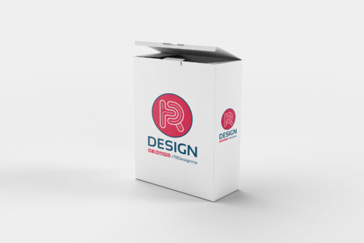 包装盒模型PSD贴图模板Realistic Box PSD