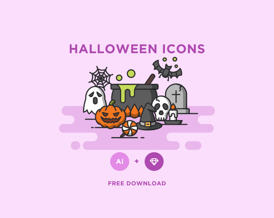 Free Halloween Vector Icons